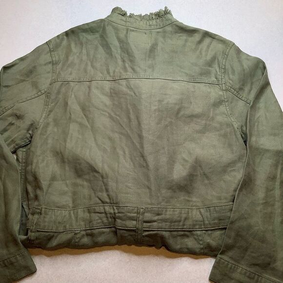 Hudson Jeans Utility Jumpsuit Olive Green Large - Picture 5 of 11